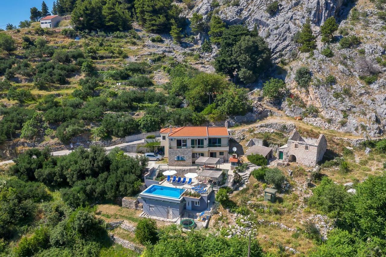 Villa Makar,Heated Pool,Gym,Grill,Seaview Макарска Екстериор снимка