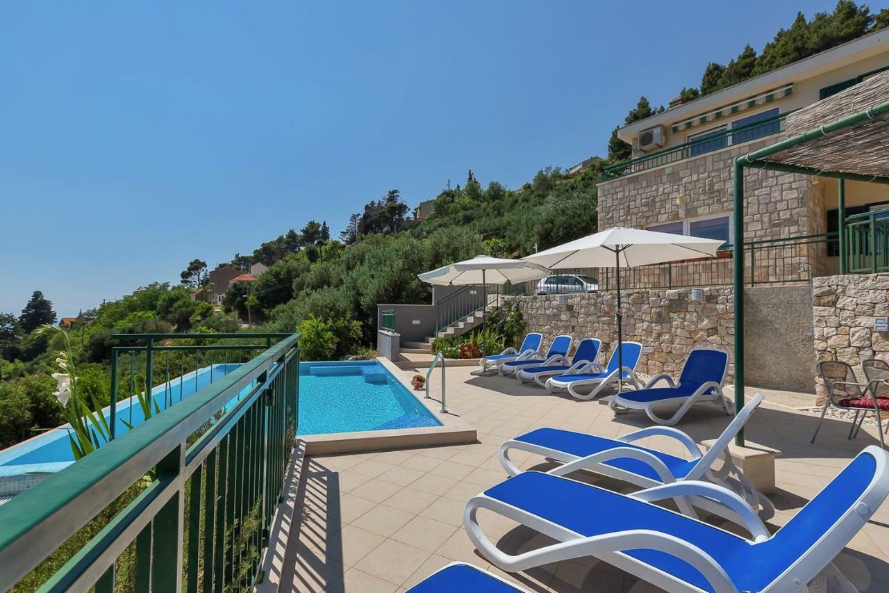 Villa Makar,Heated Pool,Gym,Grill,Seaview Макарска Екстериор снимка