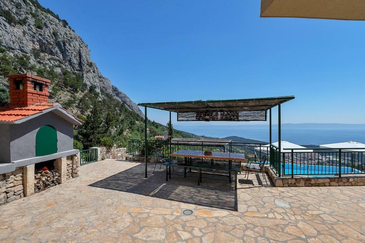 Villa Makar,Heated Pool,Gym,Grill,Seaview Макарска Екстериор снимка