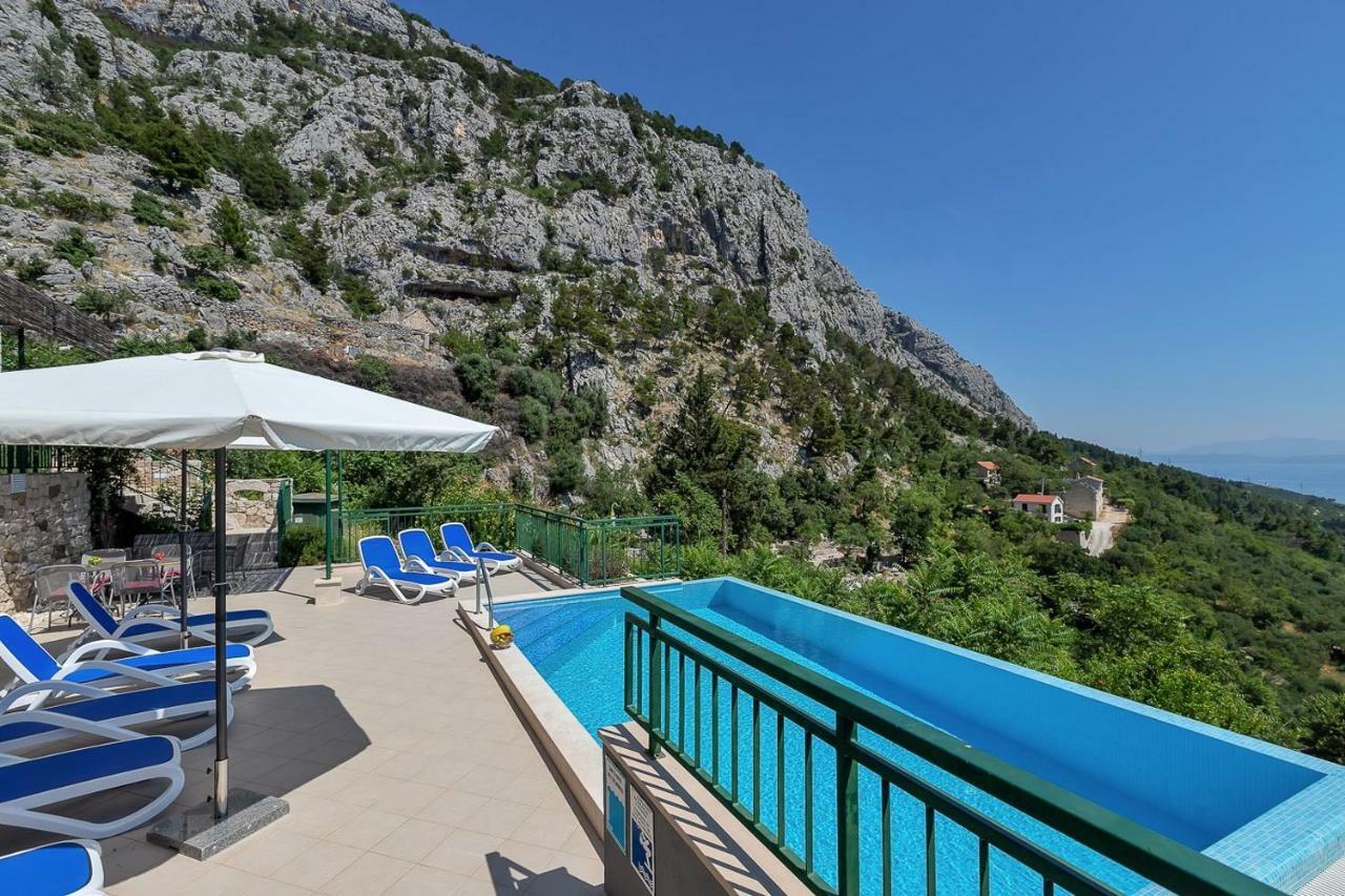 Villa Makar,Heated Pool,Gym,Grill,Seaview Макарска Екстериор снимка